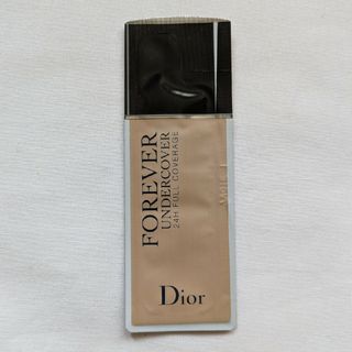 ディオール(Dior)の【新品未使用】ディオールスキン　フォーエヴァーアンダーカバー　010アイボリー(サンプル/トライアルキット)