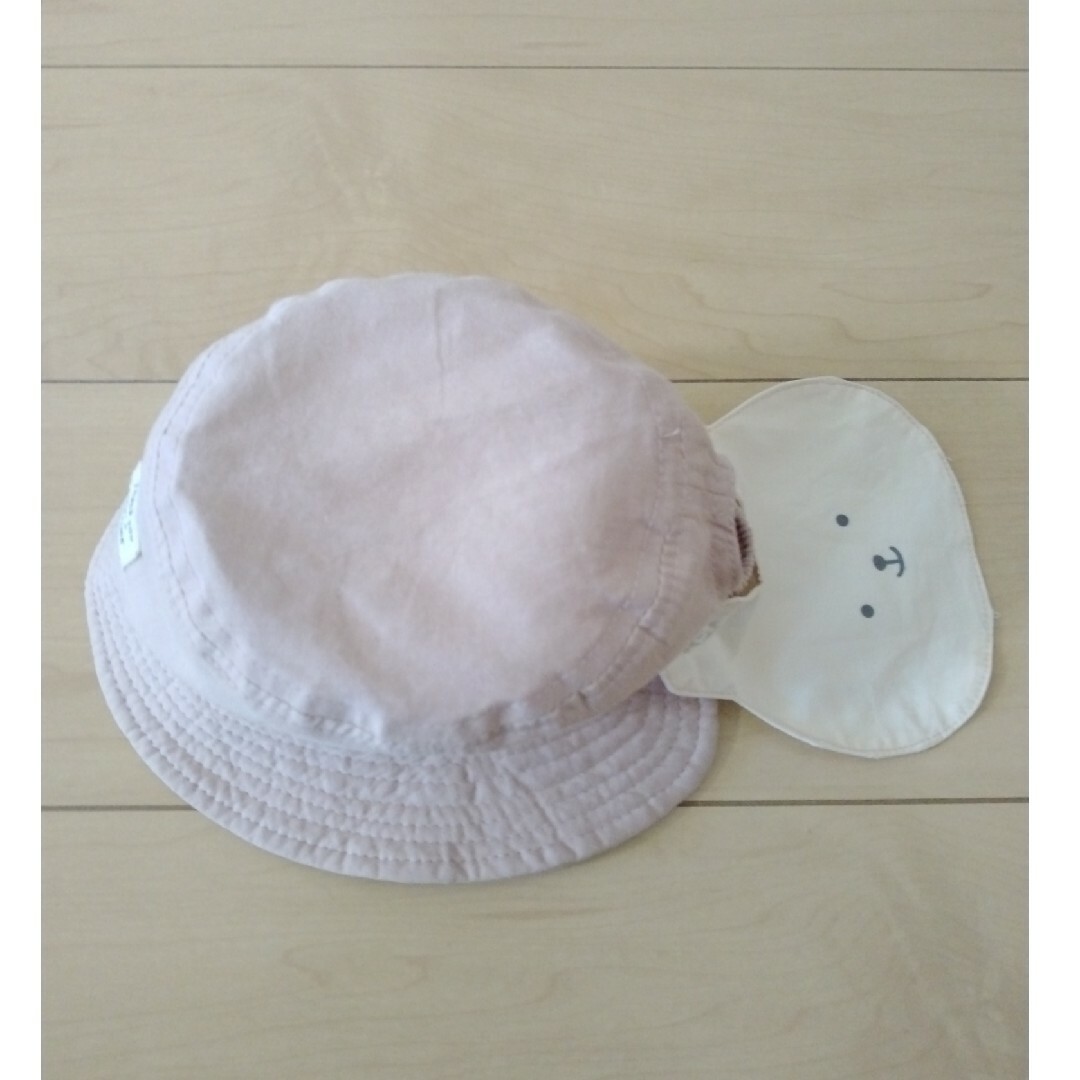 帽子　48cm 女の子　うさぎ キッズ/ベビー/マタニティのこども用ファッション小物(帽子)の商品写真