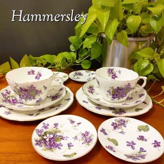 Aynsley China - ハマースレイ Hammersley ヴィクトリアン バイオレット トリオ すみれ