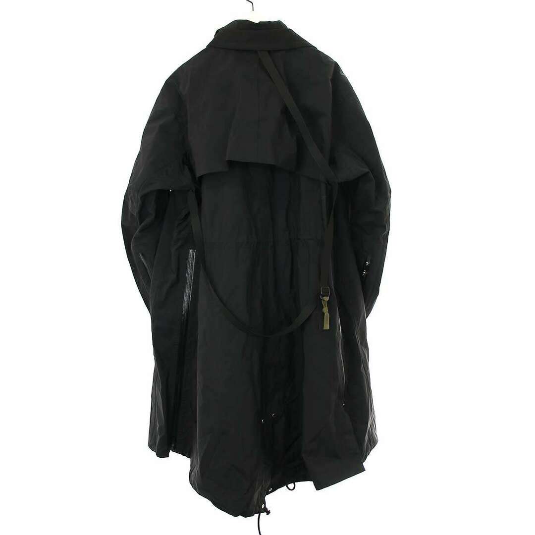 sacai(サカイ)のsacai×ACRONYM サカイ×アクロニウム TRENCH COAT レイヤードトレンチコート ブラック 1 22-02760M メンズのジャケット/アウター(その他)の商品写真