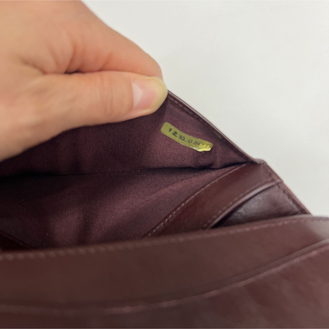 CHANEL(シャネル)のCHANEL  シャネル　マトラッセ　キャビアスキン　二つ折り長財布 レディースのファッション小物(財布)の商品写真