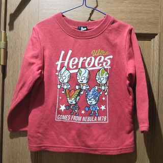 バンダイ(BANDAI)のウルトラマン　トレーナー　サイズ100　(460)(Tシャツ/カットソー)