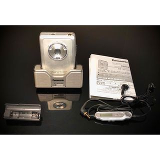 Panasonic - PanasonicRQ-SX76、銀、純正スピーカー付き「整備済み、完動超美品」