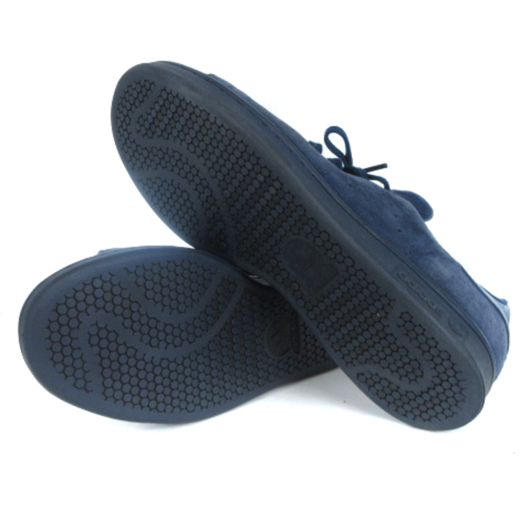 adidas(アディダス)のアディダス スタンスミススエード スニーカー シューズ ロー ロゴ 紺 27cm メンズの靴/シューズ(スニーカー)の商品写真