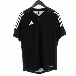 アディダス(adidas)のアディダス サッカー ティロ 23 カットソー 半袖 黒 XL ■SM1(Tシャツ/カットソー(半袖/袖なし))