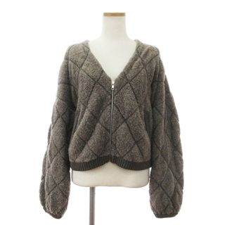 マカフィー(MACPHEE)のマカフィー トゥモローランド 18AW ZIPブルゾン ジップジャケット 茶 S(ブルゾン)