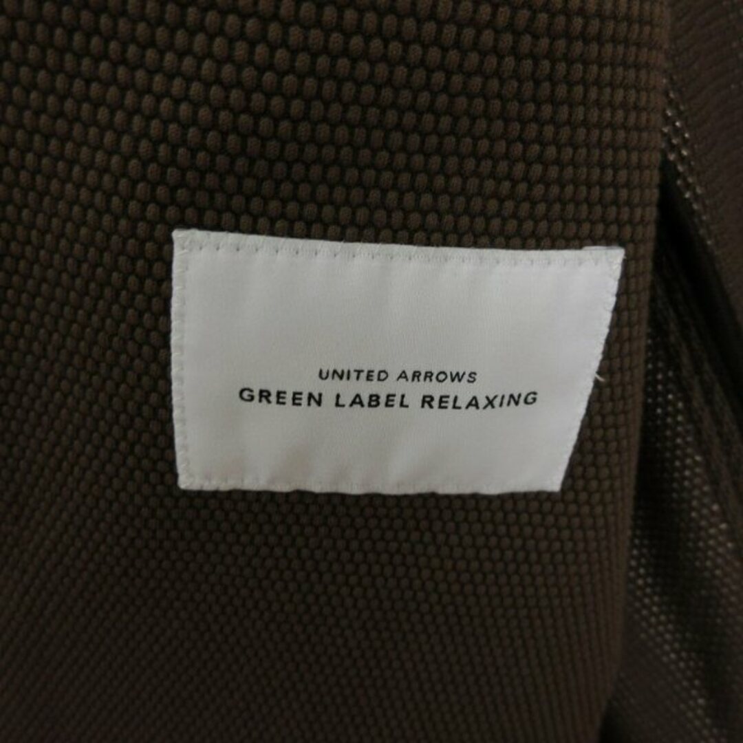 UNITED ARROWS green label relaxing(ユナイテッドアローズグリーンレーベルリラクシング)のグリーンレーベルリラクシングユナイテッドアローズ ジャケット 茶 46 ■SM1 メンズのジャケット/アウター(テーラードジャケット)の商品写真