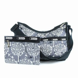 レスポートサック(LeSportsac)のレスポートサック ショルダーバッグ ポーチ付き 斜め掛け 総柄 グレー ■SM1(ショルダーバッグ)