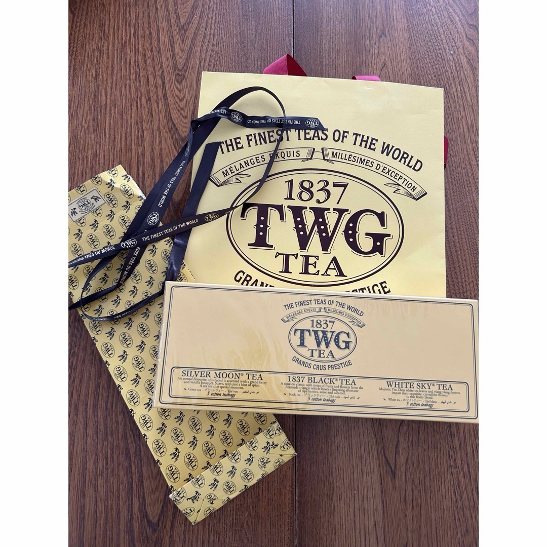 【未開封 】トワイニングTWG Tea 3種類ティーバッグ  紅茶　セレクション 食品/飲料/酒の飲料(茶)の商品写真