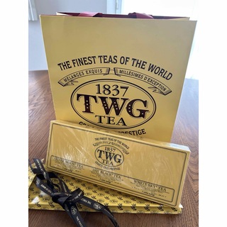 【未開封 】トワイニングTWG Tea 3種類ティーバッグ  紅茶　セレクション(茶)