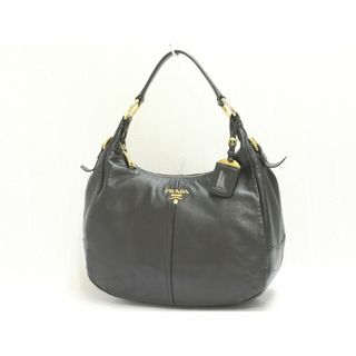 プラダ(PRADA)のプラダ　ワンショルダーバッグ　オールレザー　ゴールド色金具　黒　ブラック系　PRADA　18682409(トートバッグ)