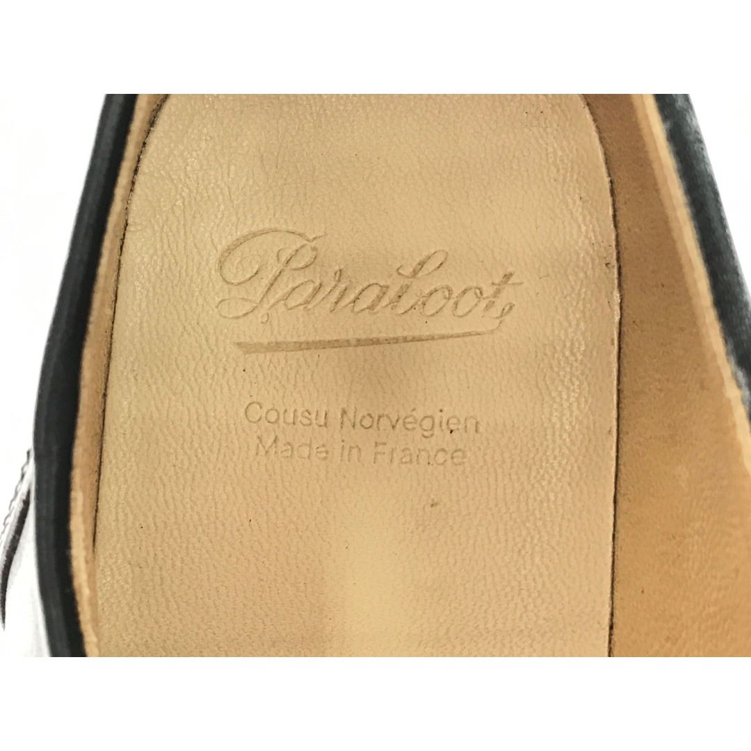 ▼▼Paraboot パラブーツ レザーブルーム 715604 ブラック メンズの靴/シューズ(その他)の商品写真