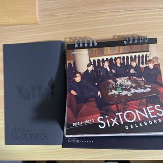 ストーンズ(SixTONES)のＳｉｘＴＯＮＥＳカレンダー　２０２３．４→２０２４．３& ファンクラブ会報#16(カレンダー/スケジュール)