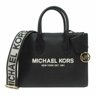 マイケルコース(Michael Kors)の【新品】マイケルコース トートバッグ 35R4G7ZC5T BLACK (ブラック) MICHAEL KORS ミレラ レザー スモール ショッパー トップジップ クロスボディ 2WAYトート 斜めがけ アウトレット レディース(トートバッグ)