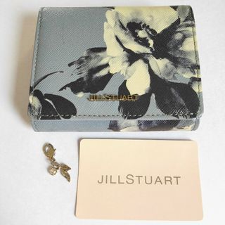 ジルスチュアート(JILLSTUART)の未使用品 JILLSTUART 折り財布 サイフ 牛革 レザー グロスペダル(財布)