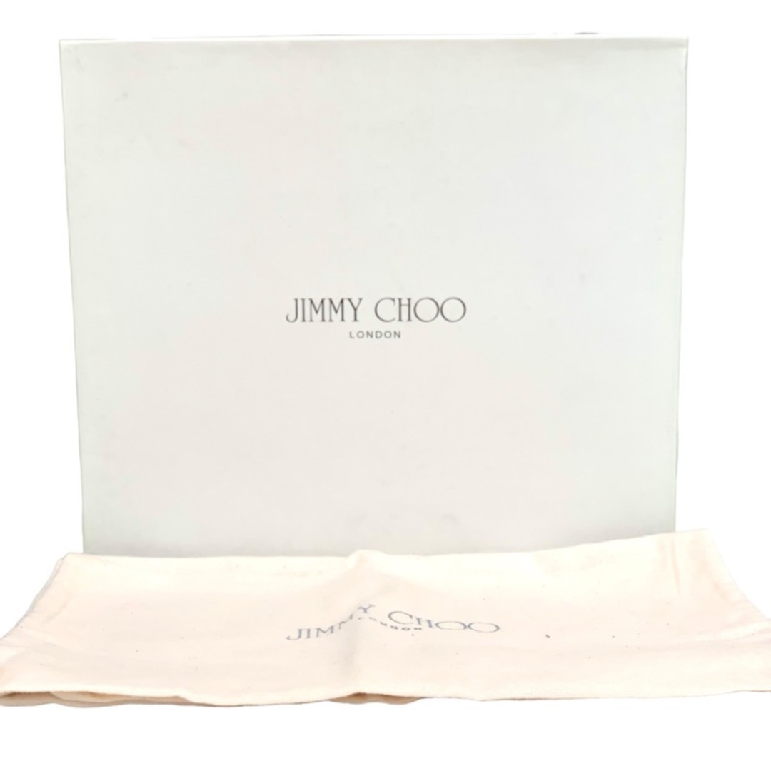 JIMMY CHOO(ジミーチュウ)のジミーチュウ JIMMY CHOO サンダル 靴 シューズ スエード ブラック ラメ レディースの靴/シューズ(サンダル)の商品写真