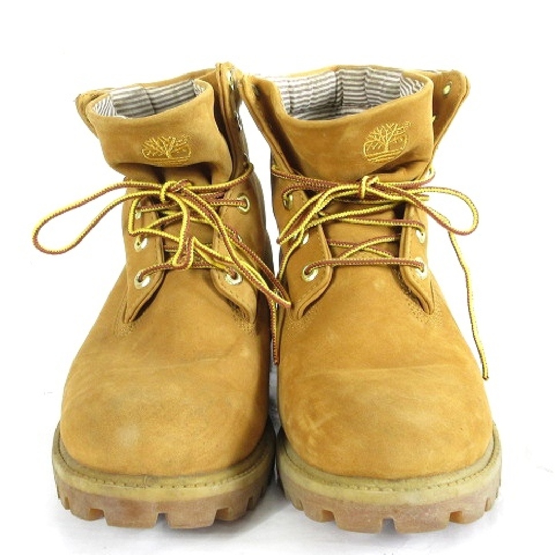 Timberland(ティンバーランド)のティンバーランド ロールトップ ブーツ 茶 9.5W 27.5㎝相当 ■SM1 メンズの靴/シューズ(ブーツ)の商品写真