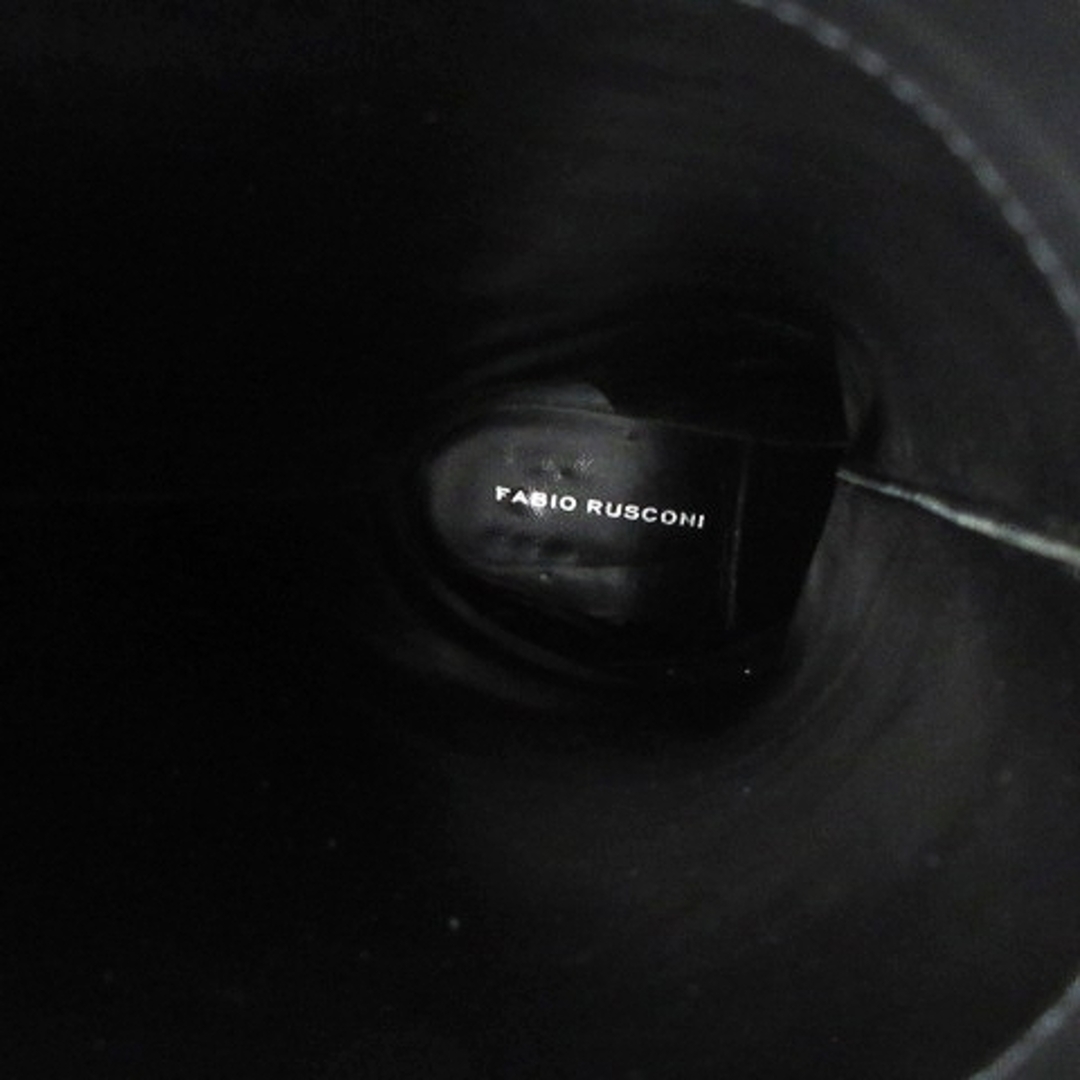 FABIO RUSCONI(ファビオルスコーニ)のファビオルスコーニ  ロングブーツ レザー 1221 黒 37 23.5cm相当 レディースの靴/シューズ(ブーツ)の商品写真