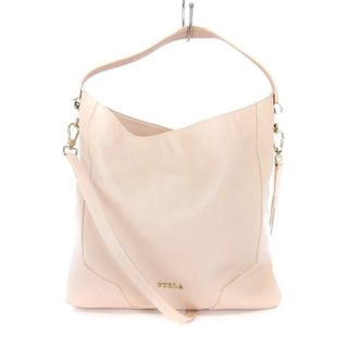 フルラ(Furla)のフルラ 2way ショルダーバッグ ハンド レザー ホーボー ピンク(ショルダーバッグ)