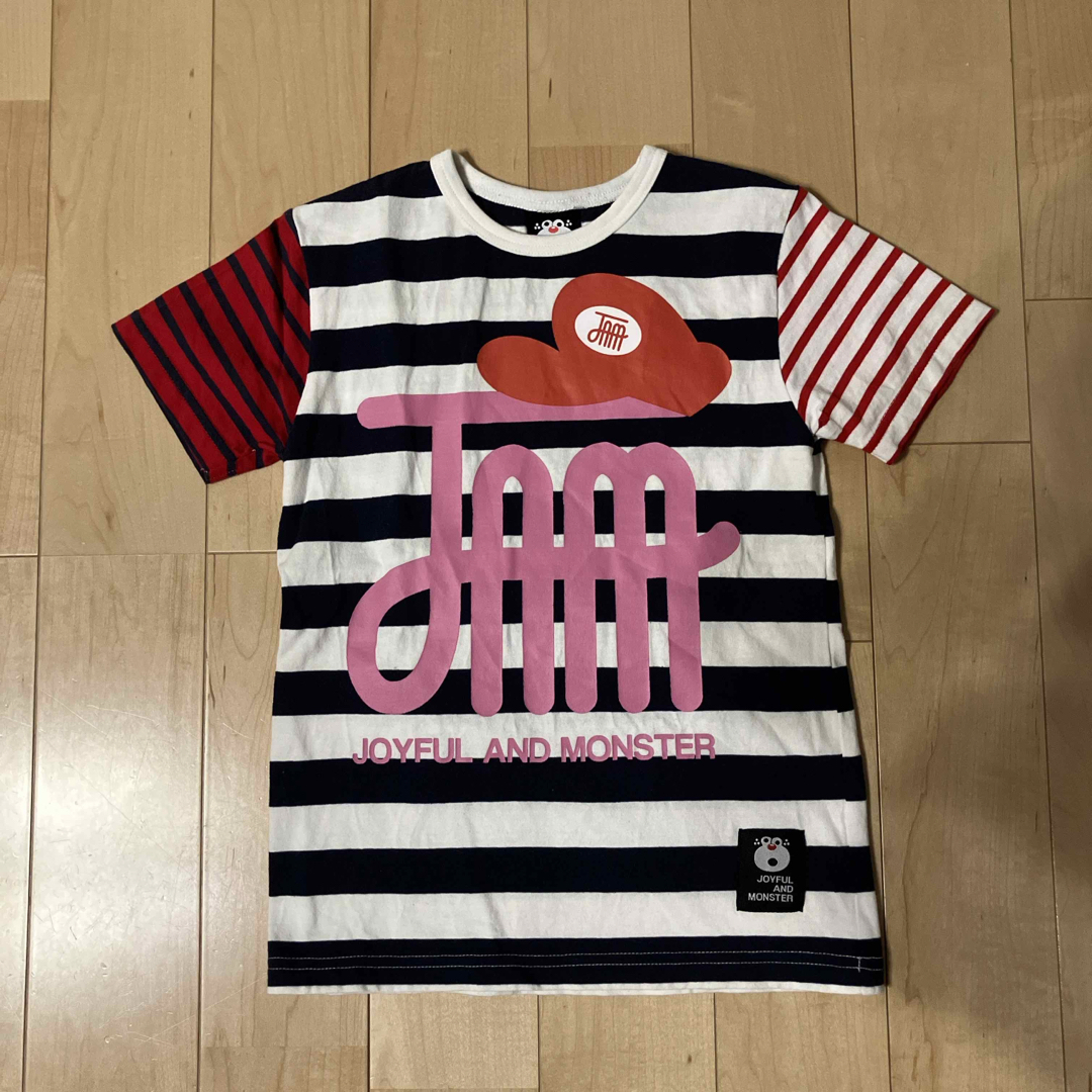 JAM(ジャム)のjam♡クマオ　ポケテンリュック　Tシャツ　130㎝ キッズ/ベビー/マタニティのキッズ服男の子用(90cm~)(Tシャツ/カットソー)の商品写真