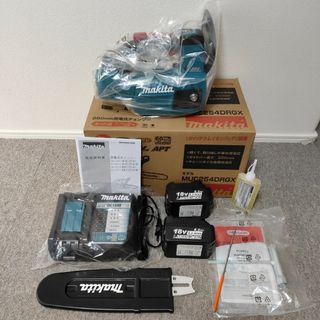 マキタ(Makita)の未使用新品！マキタ　18V　充電式チェンソー　MUC254DRGX　セット(その他)