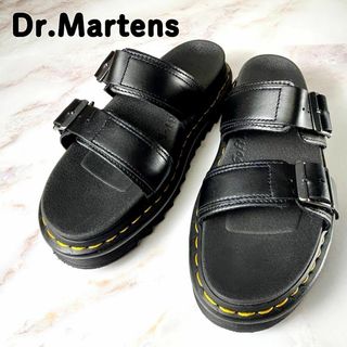 ドクターマーチン(Dr.Martens)の【美品】ドクターマーチン　サンダル　ブラック　MYLES UK4（23cm相当）(サンダル)