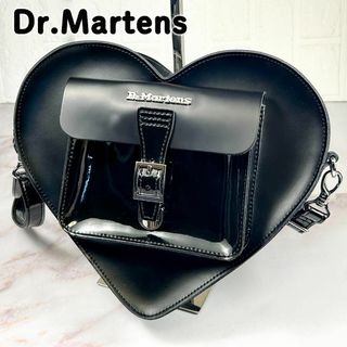 ドクターマーチン(Dr.Martens)の【美品】ドクターマーチン　ハート バックパック　ショルダー　2way ブラック(ショルダーバッグ)