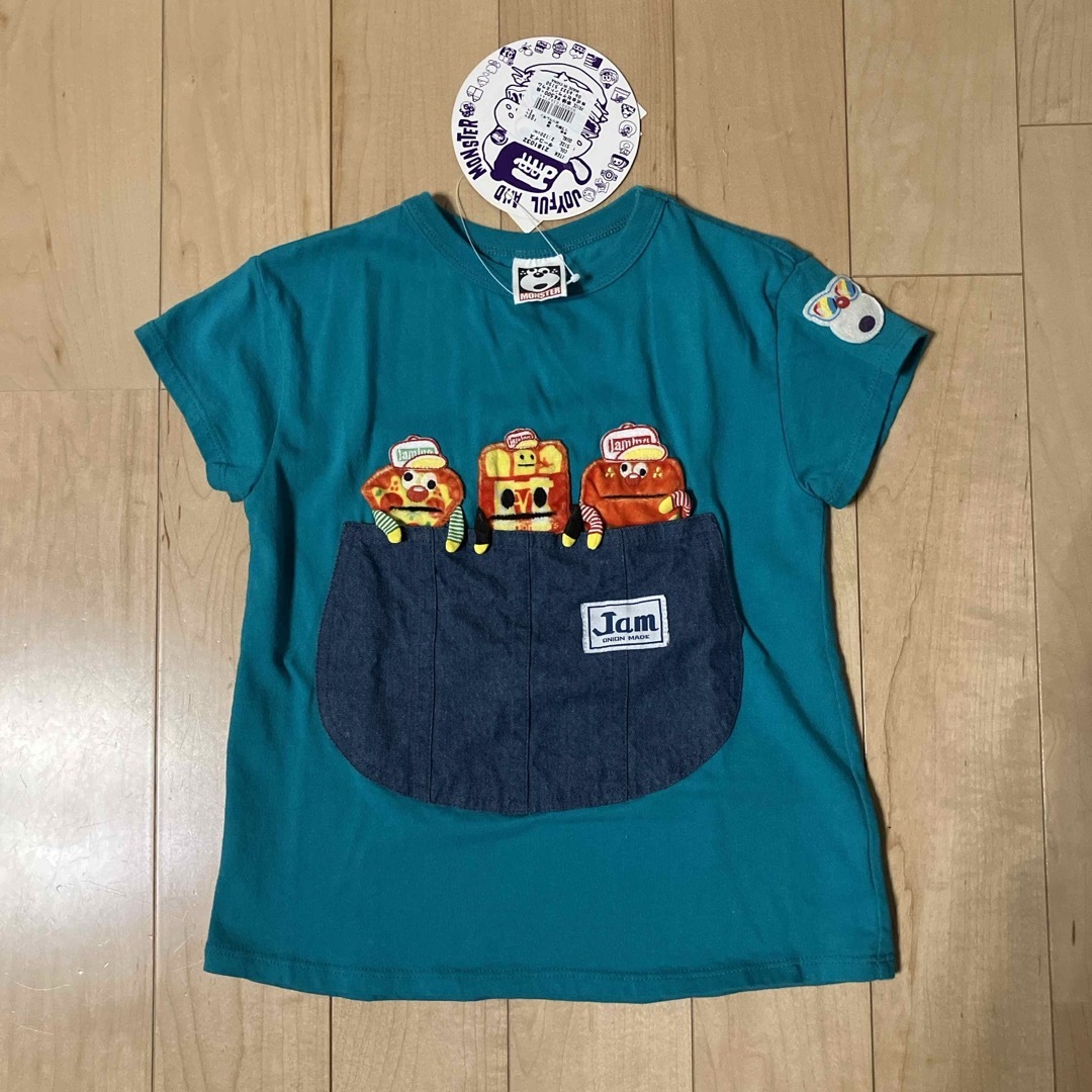 JAM(ジャム)のjam♡新品タグ付き　ポケットTシャツ　120㎝ キッズ/ベビー/マタニティのキッズ服男の子用(90cm~)(Tシャツ/カットソー)の商品写真