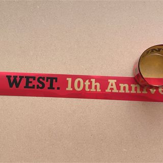 ジャニーズウエスト(ジャニーズWEST)のWEST.  銀テープ　　美品　AWARD(アイドルグッズ)