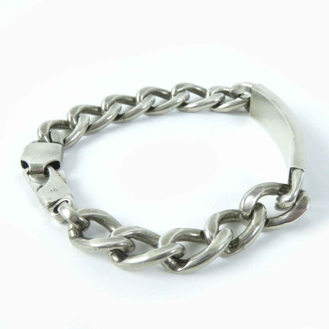 GUCCI - 良品☆GUCCI グッチ 678712 AG925 ロゴプレート付 ゴル GUCCI - 良品☆GUCCI グッチ 678712 AG925 ロゴプレート付 ゴル