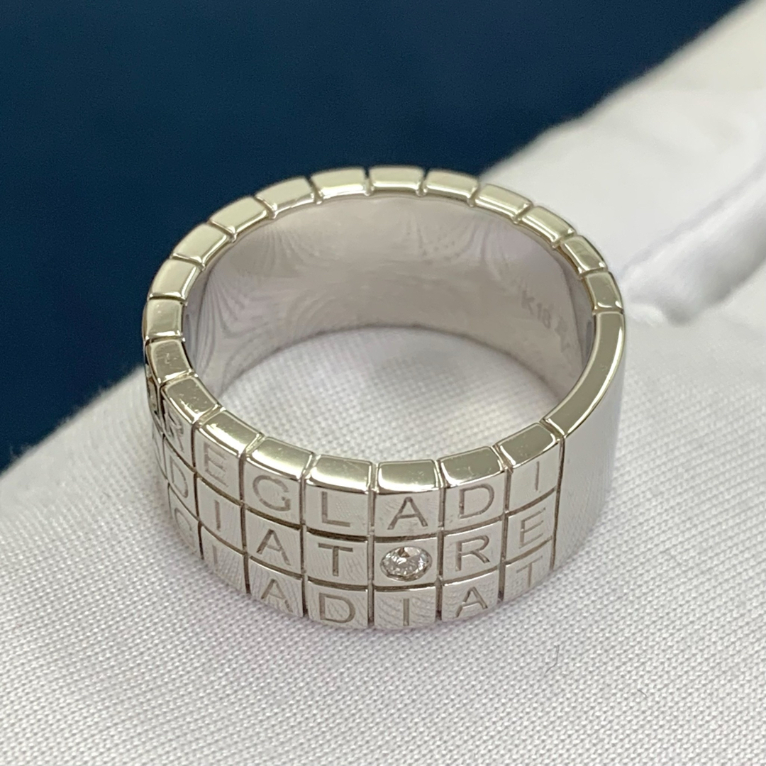 PonteVecchio(ポンテヴェキオ)のポンテヴェキオ　K18WG ダイヤモンド　0.22 リング  グラディエーター レディースのアクセサリー(リング(指輪))の商品写真