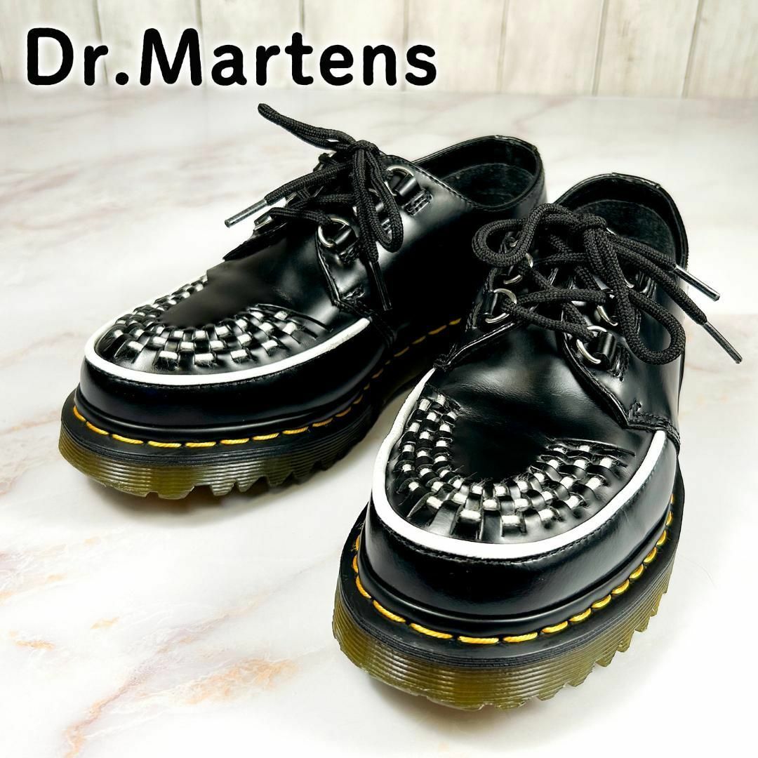 Dr.Martens(ドクターマーチン)の【良品】ドクターマーチン RAMSEY 3ホール シューズ　UK4（約23cm） レディースの靴/シューズ(ローファー/革靴)の商品写真