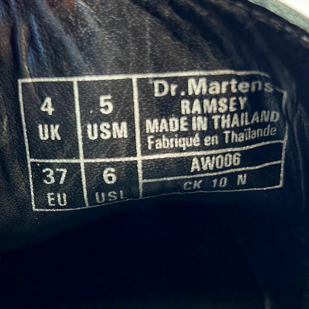 Dr.Martens(ドクターマーチン)の【良品】ドクターマーチン RAMSEY 3ホール シューズ　UK4（約23cm） レディースの靴/シューズ(ローファー/革靴)の商品写真