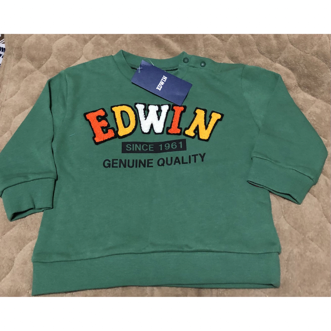 BEDWIN(ベドウィン)の新品　送料無料　90cm トレーナー　エドウィン　EDWIN キッズ/ベビー/マタニティのベビー服(~85cm)(トレーナー)の商品写真