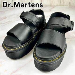 ドクターマーチン(Dr.Martens)の【美品】ドクターマーチン　サンダル VOSS QUAD ブラック UK4(サンダル)