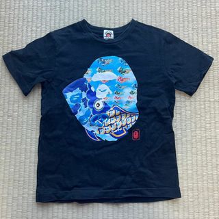 アベイシングエイプ(A BATHING APE)のBAPE キッズ 短袖Tシャツ 140cm 鯉のぼりこどもの日 お節句 ブラック(Tシャツ/カットソー)