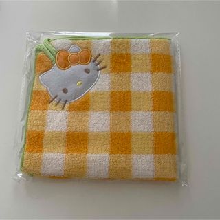 ハローキティ(ハローキティ)の【新品】キティちゃん　ループ付きタオル(タオル)