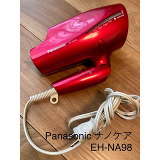 パナソニック(Panasonic)のナノケア ヘアードライヤー ルージュピンク EH-NA98-RP(ドライヤー)