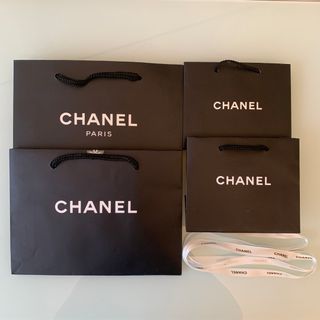 シャネル(CHANEL)のCHANEL シャネル　紙袋＆リボン　豪華セット！(ショップ袋)