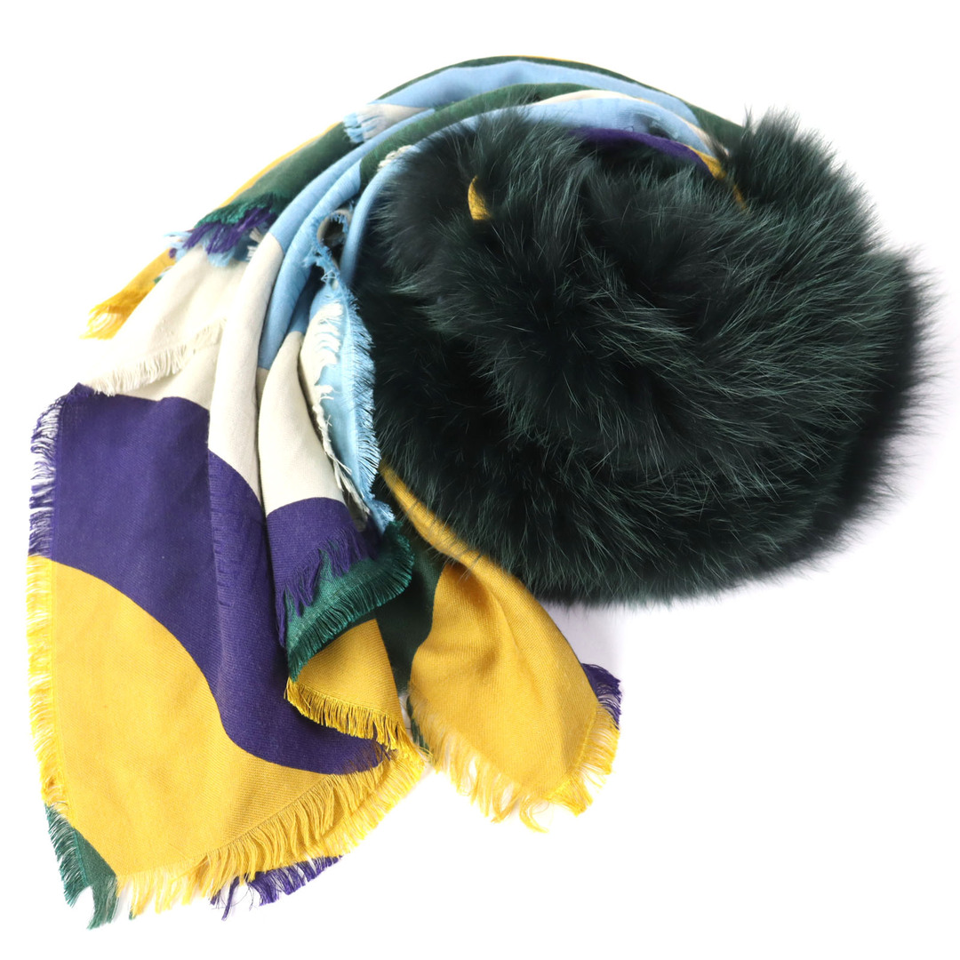 FENDI フェンディ ストール フォックスファー ティペット FENDI フェンディ ストール フォックスファー ティペット