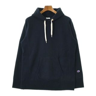 チャンピオン(Champion)のCHAMPION チャンピオン パーカー XL 紺 【古着】【中古】(パーカー)