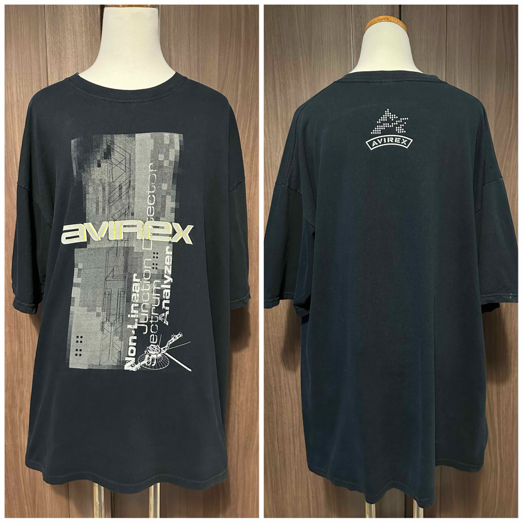 90s VTG AVIREX  グラフィックTシャツ USA メンズのトップス(Tシャツ/カットソー(半袖/袖なし))の商品写真