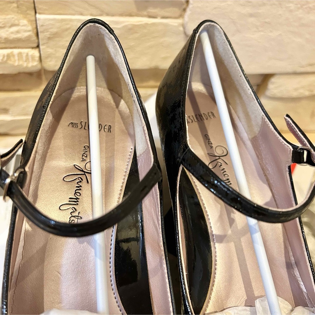 GINZA Kanematsu(ギンザカネマツ)の銀座かねまつ　パンプス　ウェッジソール　23cm レディースの靴/シューズ(ハイヒール/パンプス)の商品写真