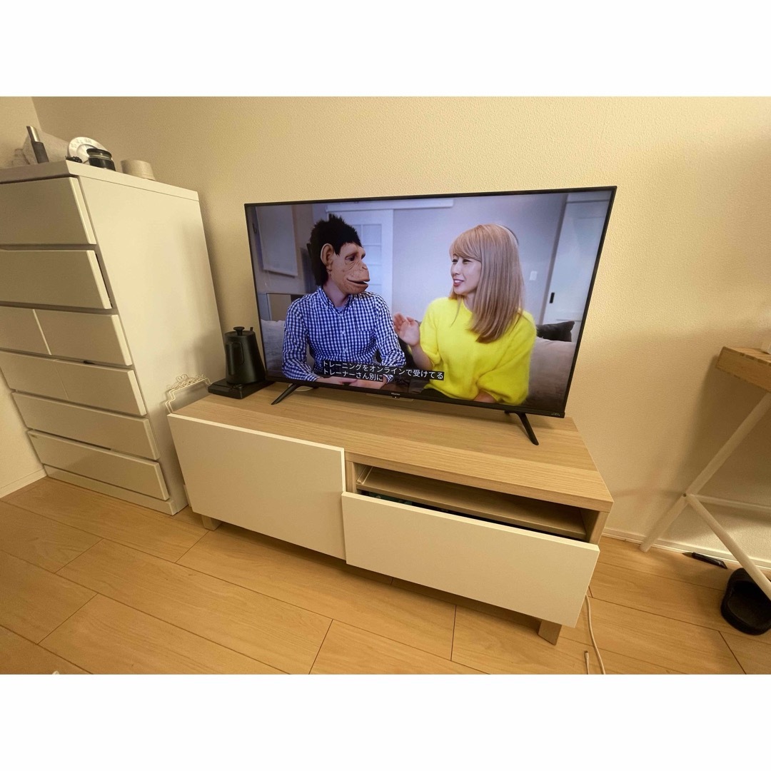 IKEA(イケア)のテレビ台　IKEA 取りに来てくださる方 インテリア/住まい/日用品の収納家具(棚/ラック/タンス)の商品写真