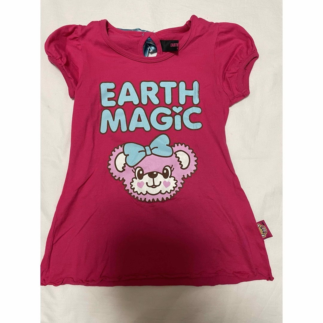 EARTHMAGIC(アースマジック)のアースマジック140センチ キッズ/ベビー/マタニティのキッズ服女の子用(90cm~)(Tシャツ/カットソー)の商品写真