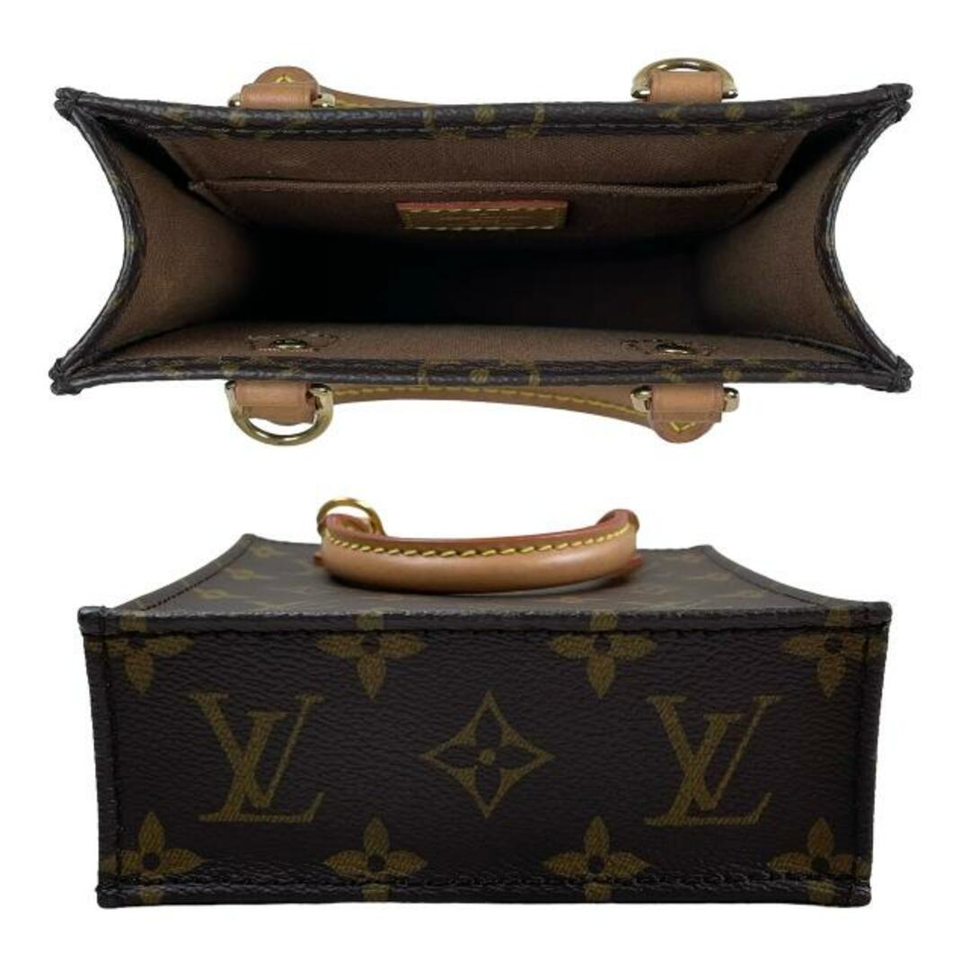 LOUIS VUITTON(ルイヴィトン)のルイヴィトン(LOUIS VUITTON) M81295 モノグラム プティット サックプラ ショルダーバッグ ハンドバッグ レディース (カラー：ブラウン系) 【ABランク】【中古】 レディースのバッグ(ショルダーバッグ)の商品写真