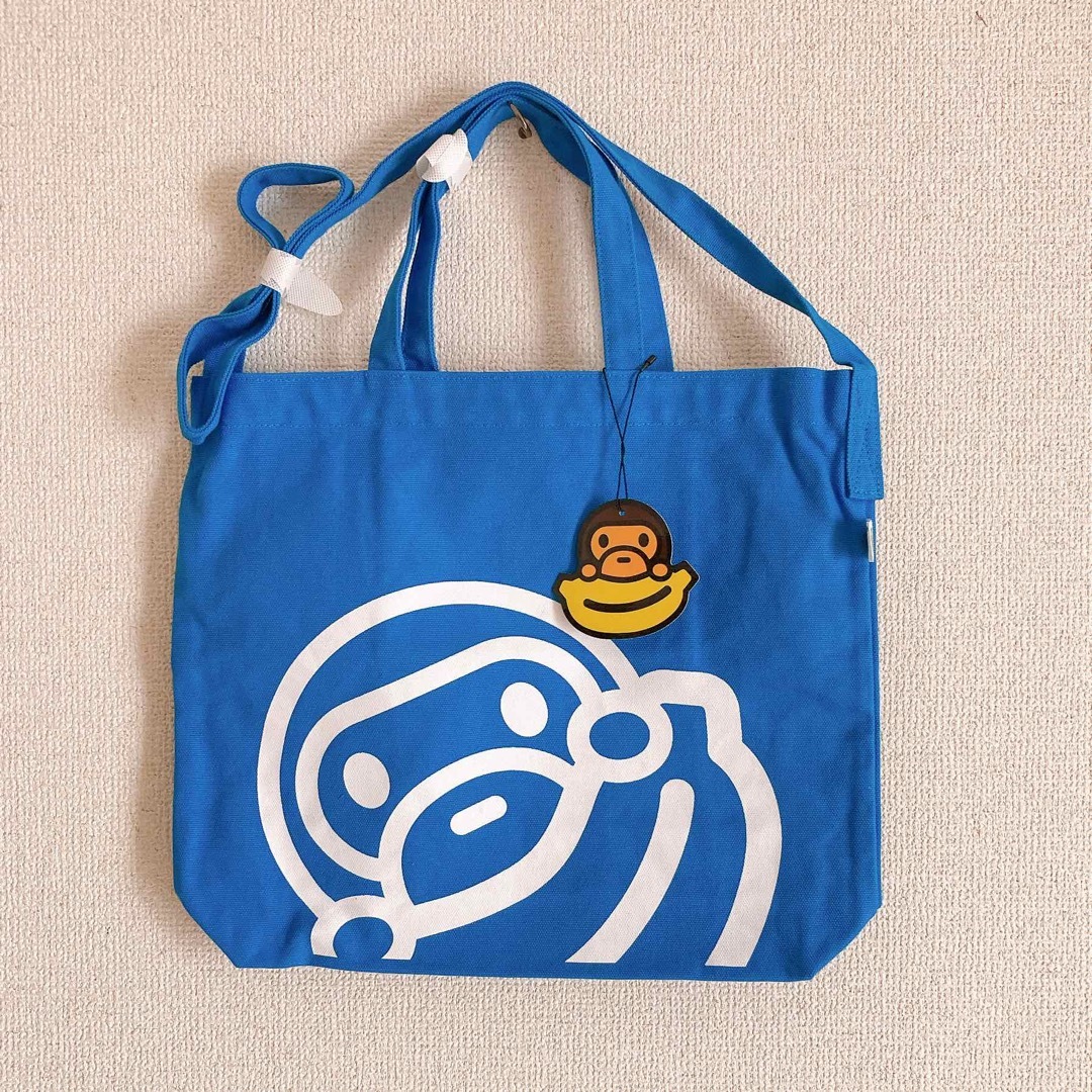 BAPE KIDS - 新品 BABY MILO STORE マイロ エイプ キッズ トートバッグ BAPE KIDS - 新品 BABY MILO STORE マイロ エイプ キッズ トートバッグ