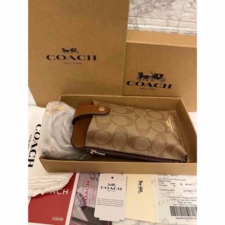 コーチ(COACH)のCOACH スマホショルダーバッグ 新品(ショルダーバッグ)