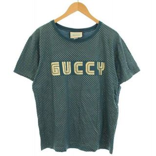 グッチ(Gucci)のGUCCI 新宿店限定 Tシャツ カットソー スター 総柄 493117(Tシャツ/カットソー(半袖/袖なし))