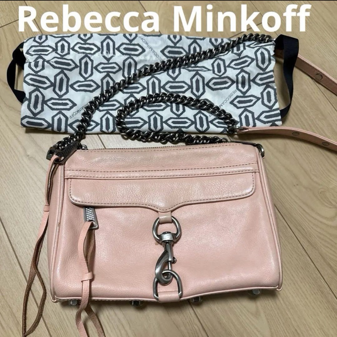 Rebecca Minkoff(レベッカミンコフ)のRebecca Minkoff レベッカミンコフ ショルダーバッグ ピンク レディースのバッグ(ショルダーバッグ)の商品写真